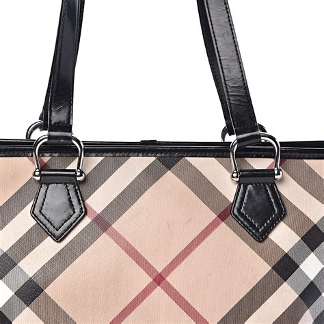 burberry nova check small shoulder bag|burberry medium canvas check tote.